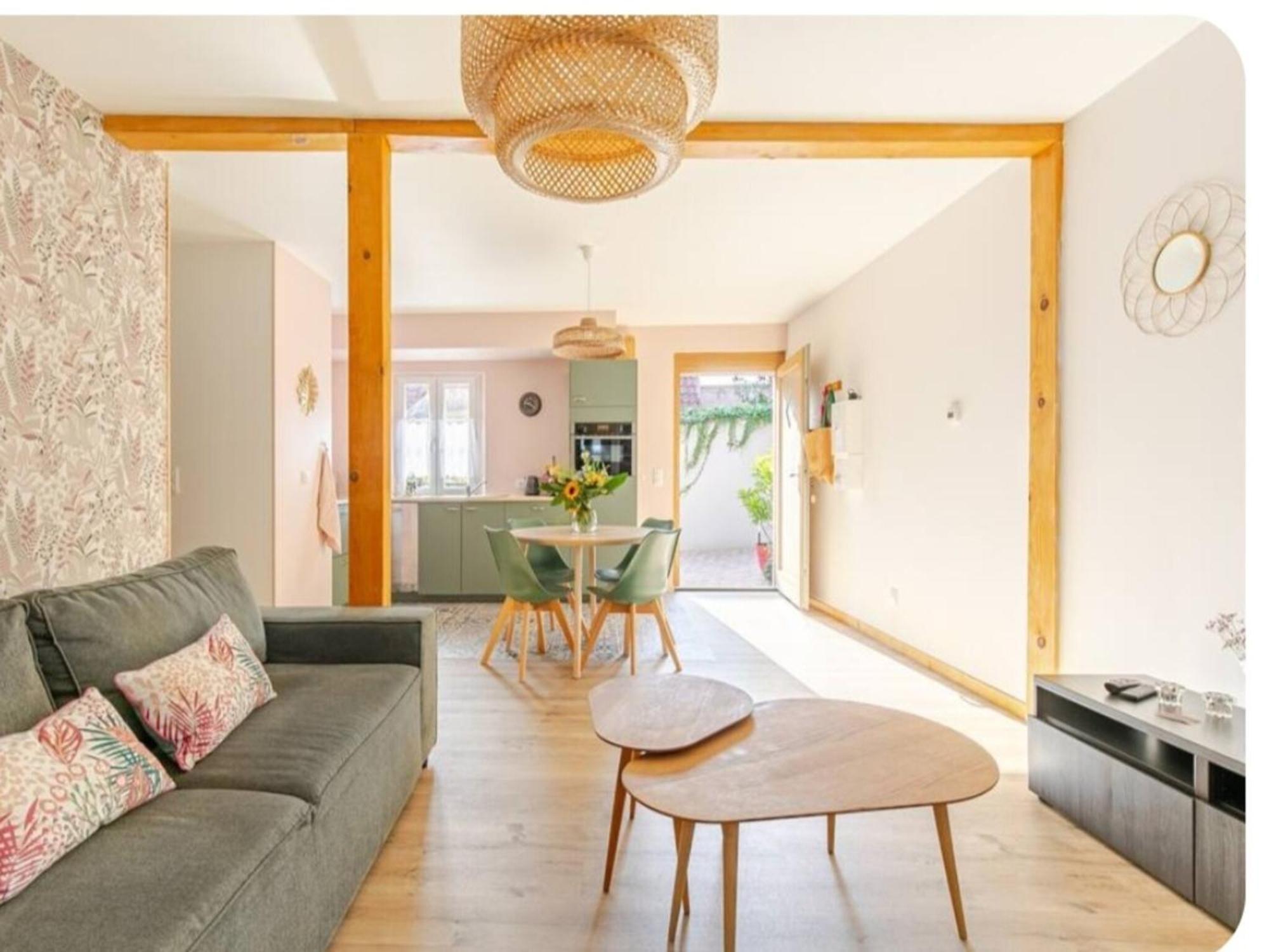 Charming Gite In Dambach La Ville With Terrace Exterior photo